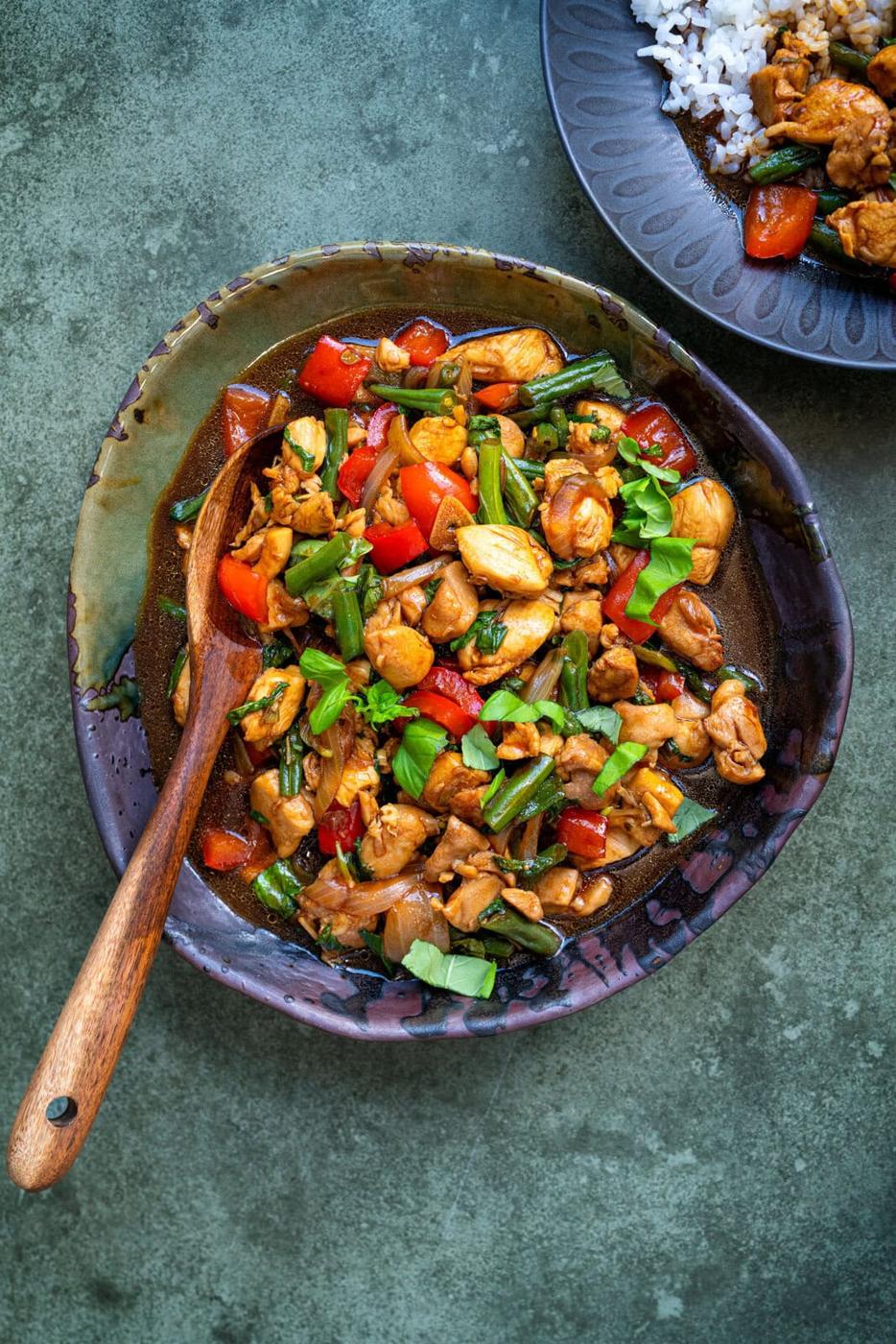 One Pan Thai Basil Chicken (Pad Krapow Gai)