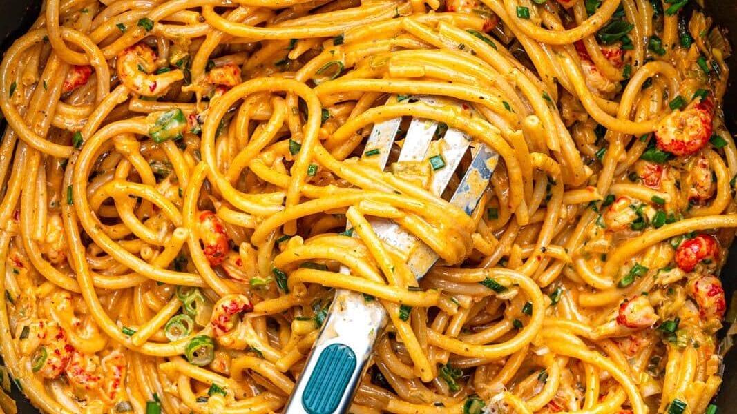 One Pot Crawfish Pasta