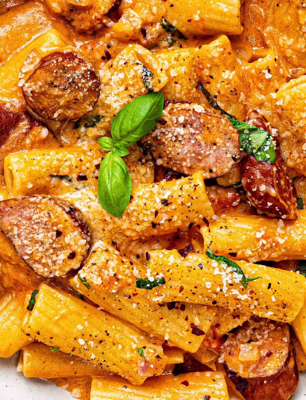 One Pot Kielbasa Pasta