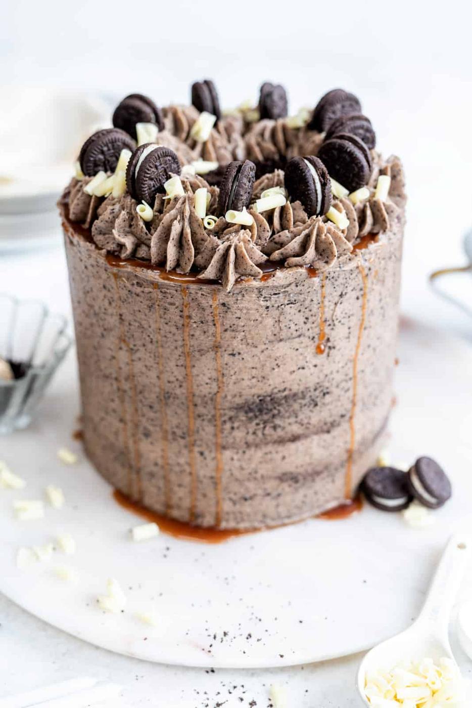 Oreo Cake With Divine Oreo Buttercream
