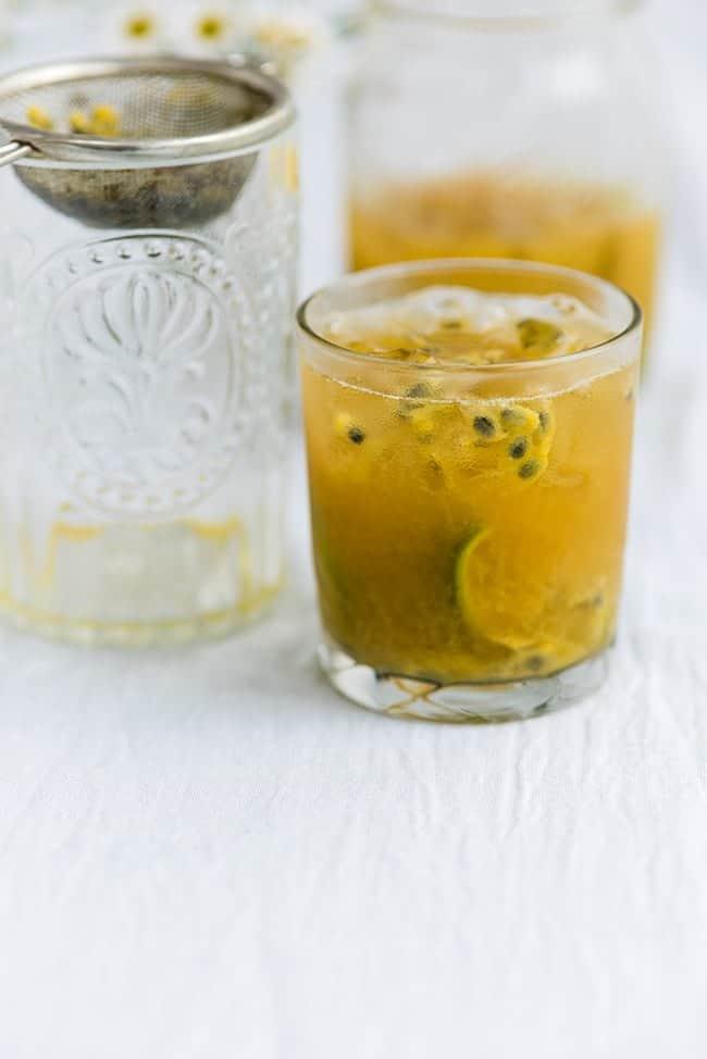 Passion Fruit Caipirinha