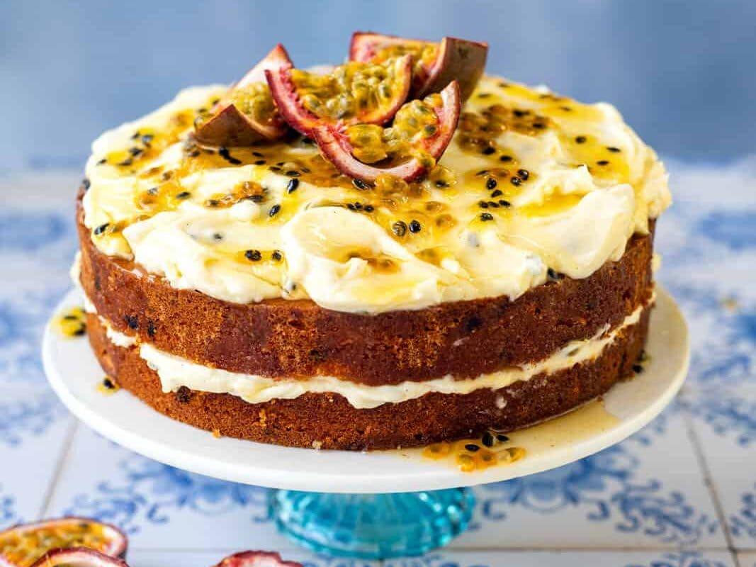 Easy Passion Fruit Cake