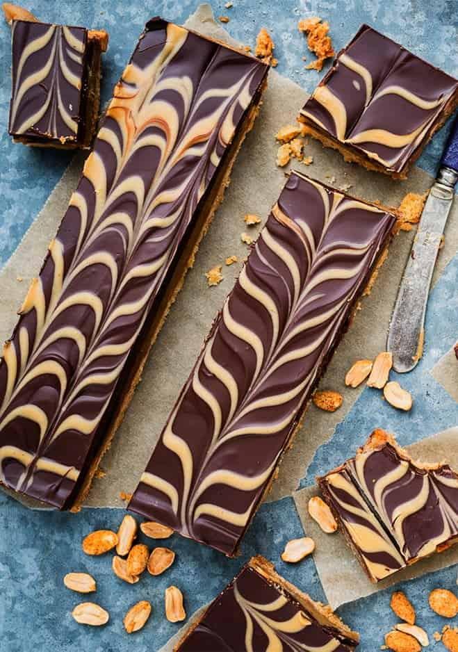Addictive peanut butter millionaire's shortbread bars | Nusde