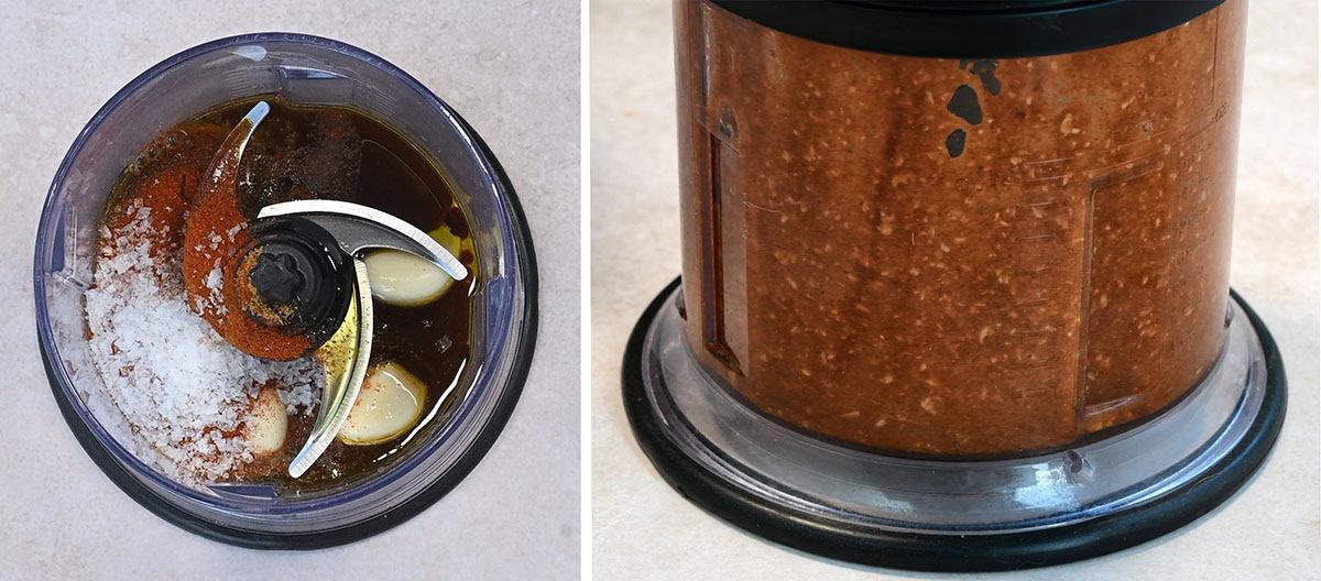 making marinade for chicken