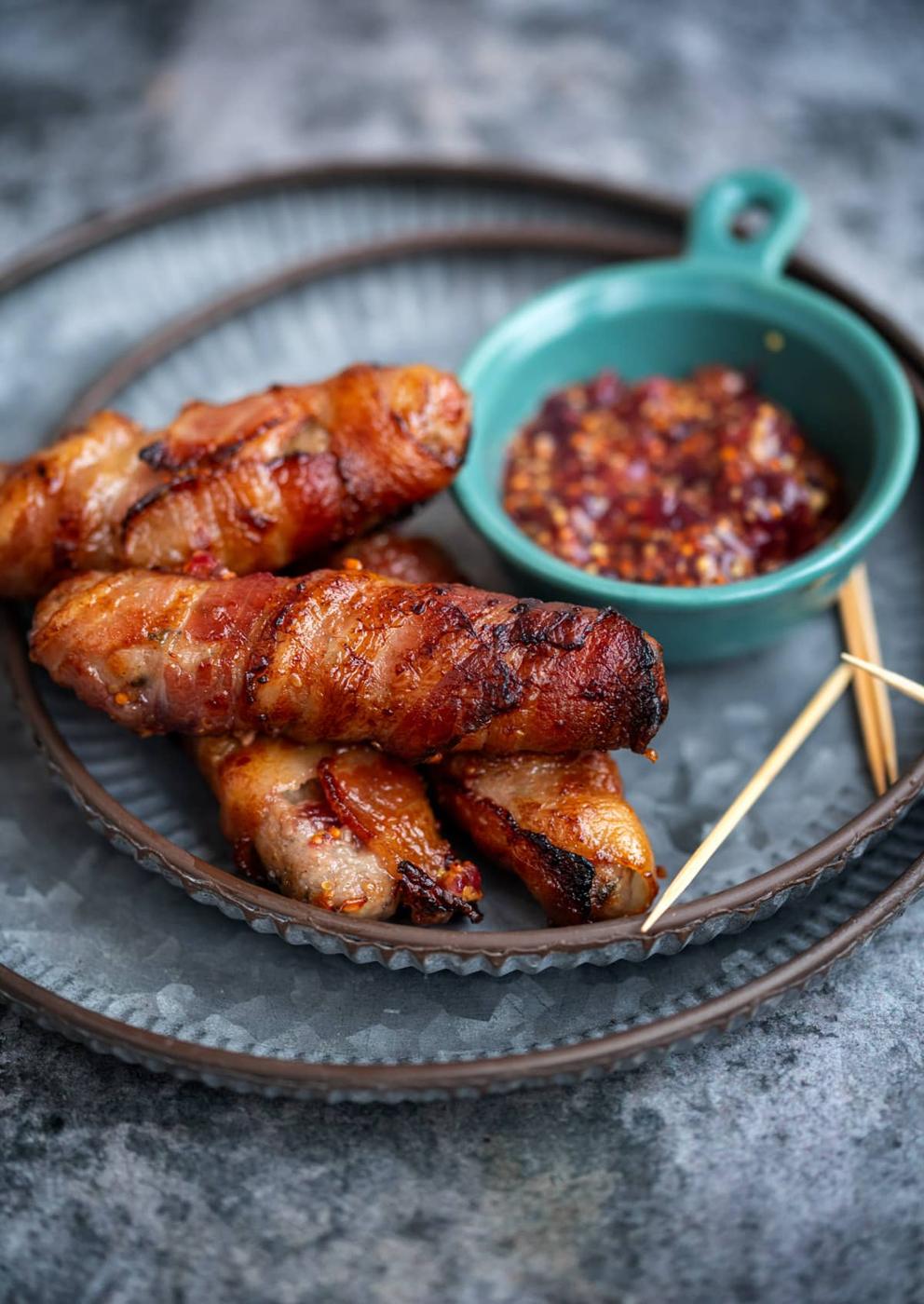 Pigs In Blankets With Brie and Cranberry