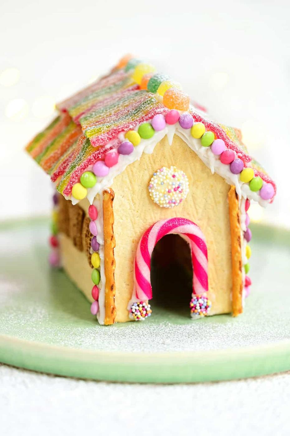 Pop Tart Gingerbread House