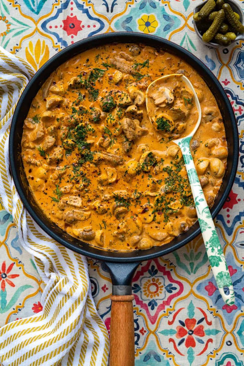 Easy Pork Stroganoff