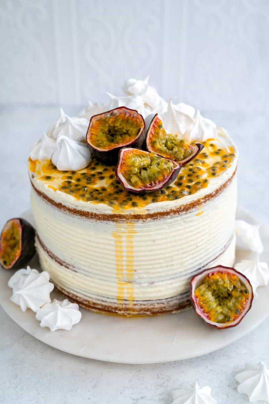 Passion Fruit Martini Cake!