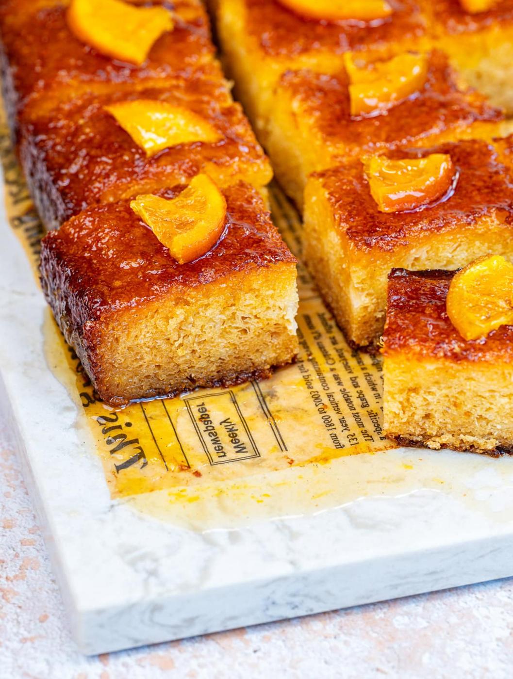 Portokalopita (Greek Orange Phyllo Cake)
