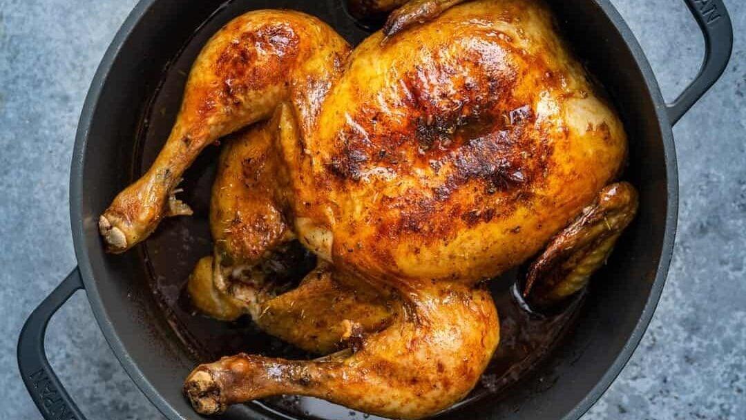 Dutch Oven Roast Chicken