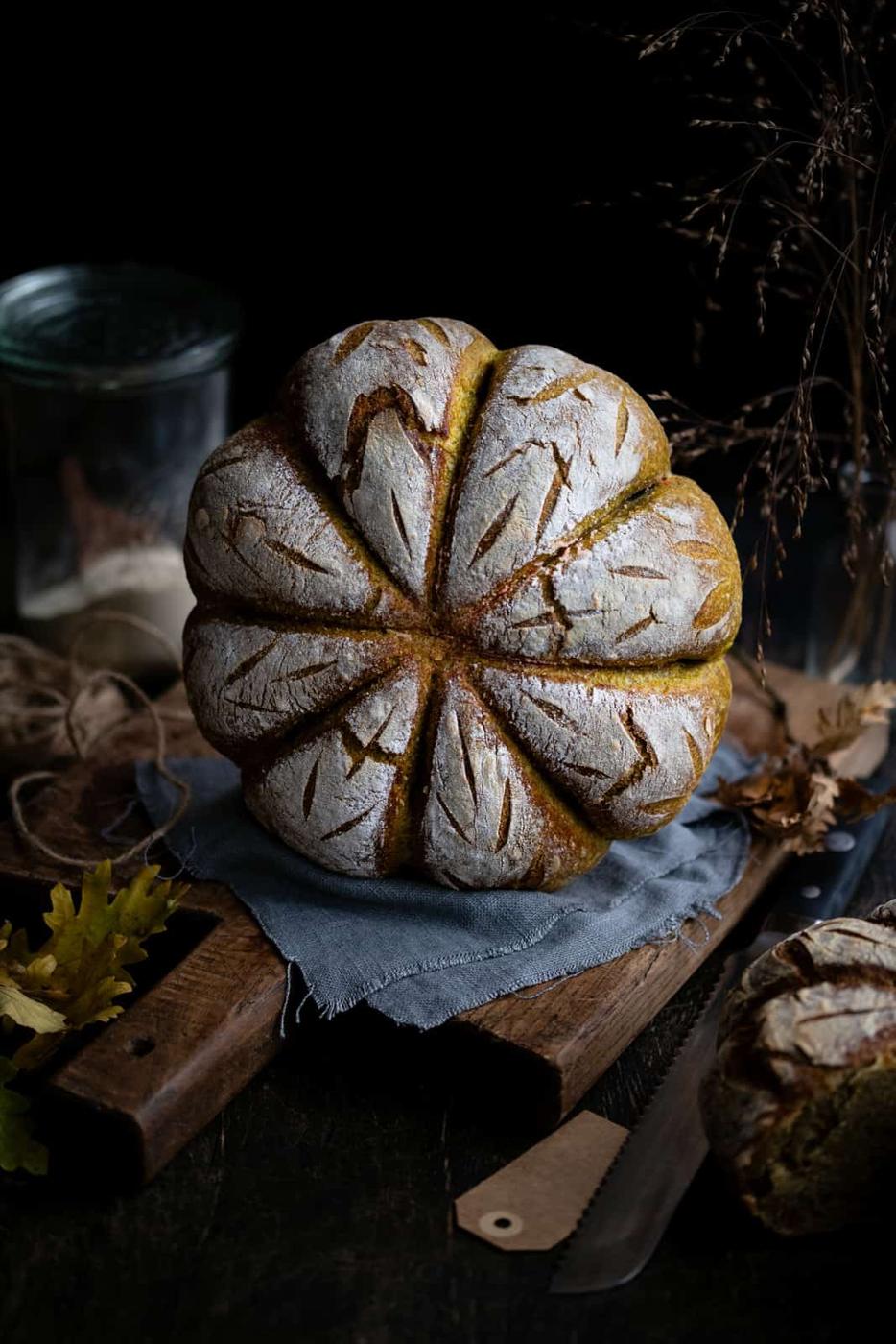Pumpkin Sourdough Bread