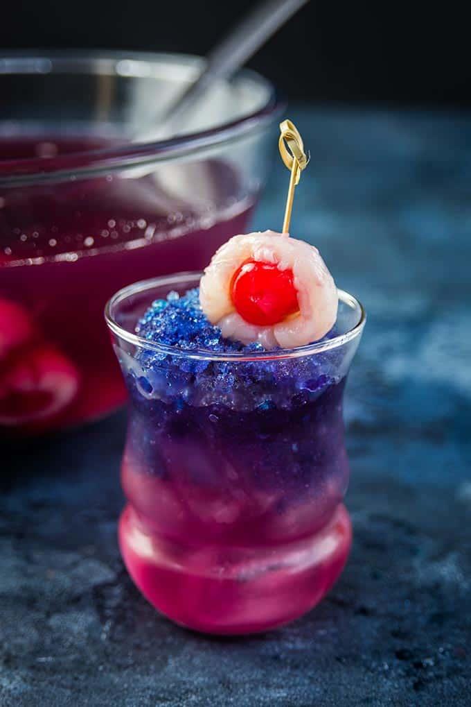 Purple People Eater – Color Changing Halloween Cocktail