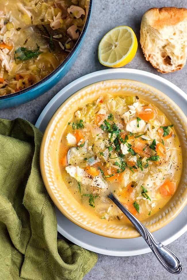 Restorative Chicken and Rice Soup