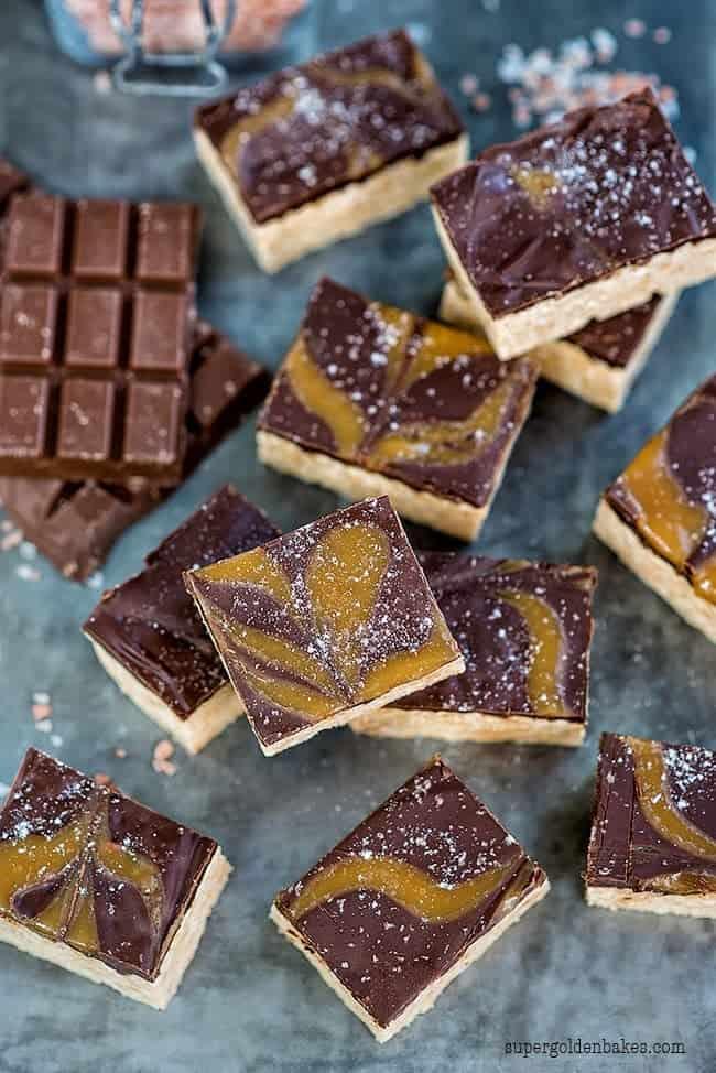 Salted Caramel Rice Krispies Treats