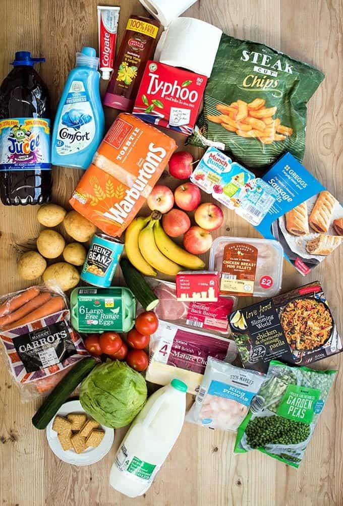 Iceland foods shopping haul for £35