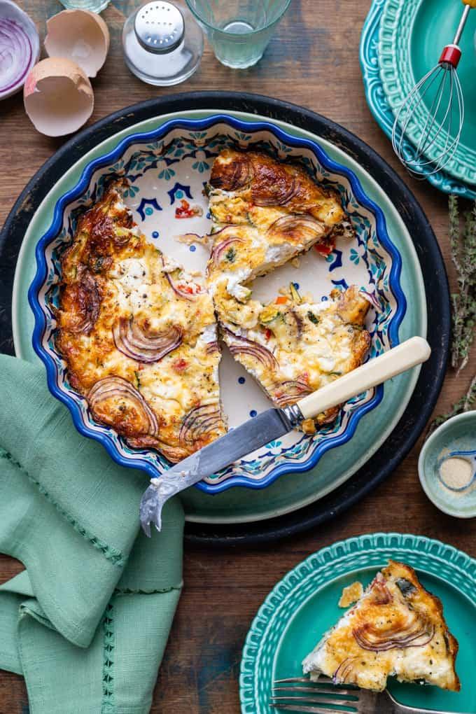 Healthy Crustless Quiche