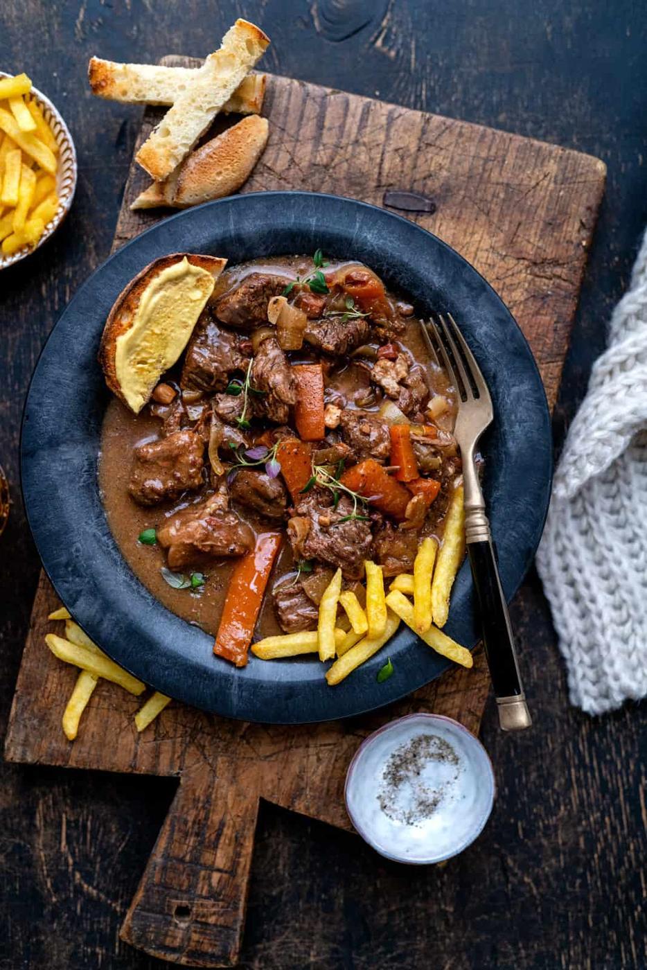 Slow Cooker Beef Carbonnade