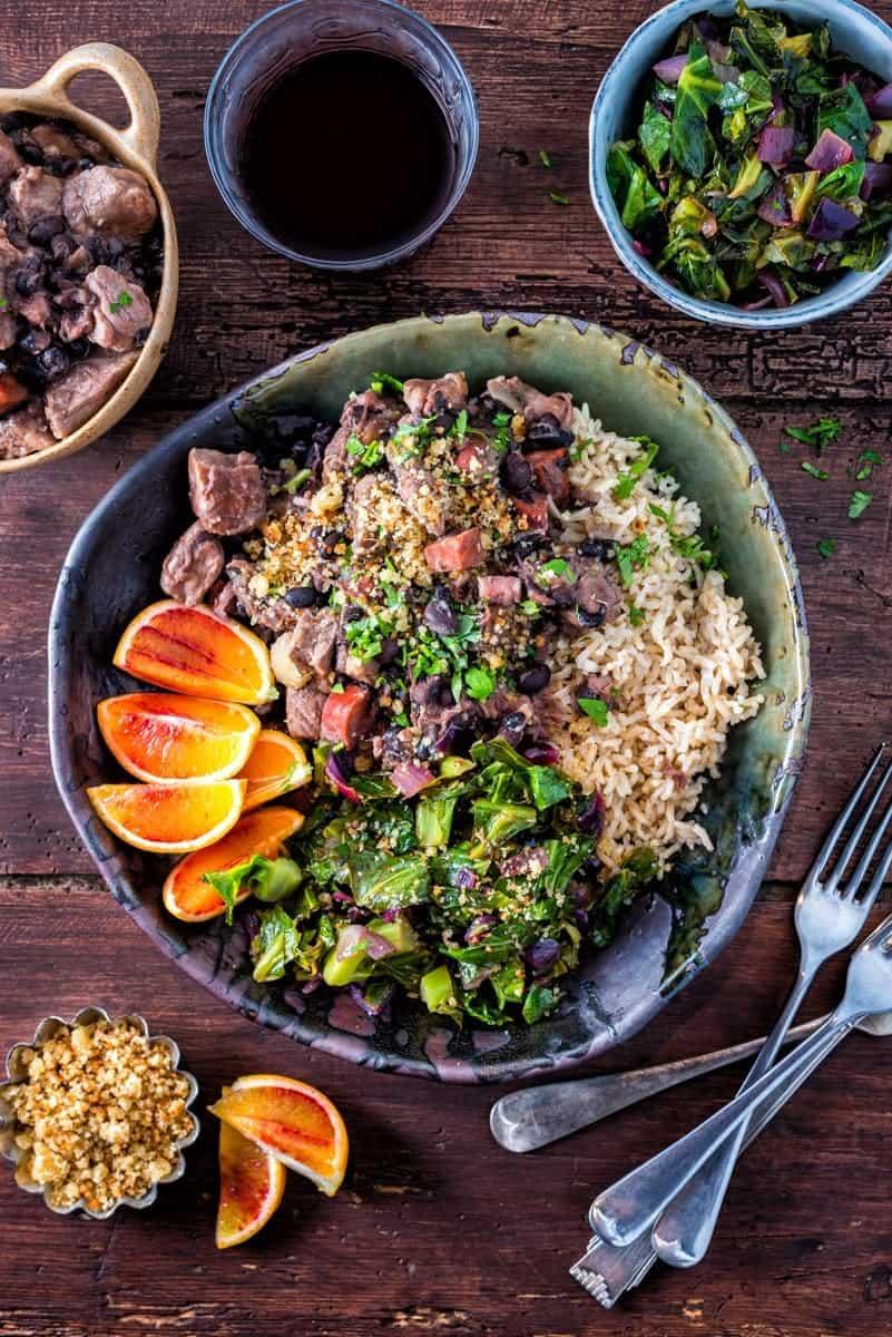 Slow cooker Brazilian feijoada stew