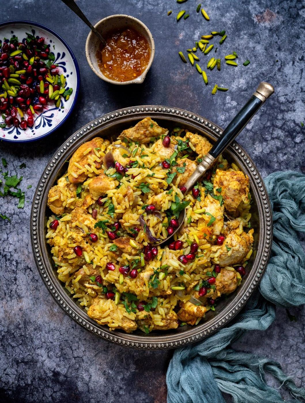 Slow Cooker Chicken Biryani