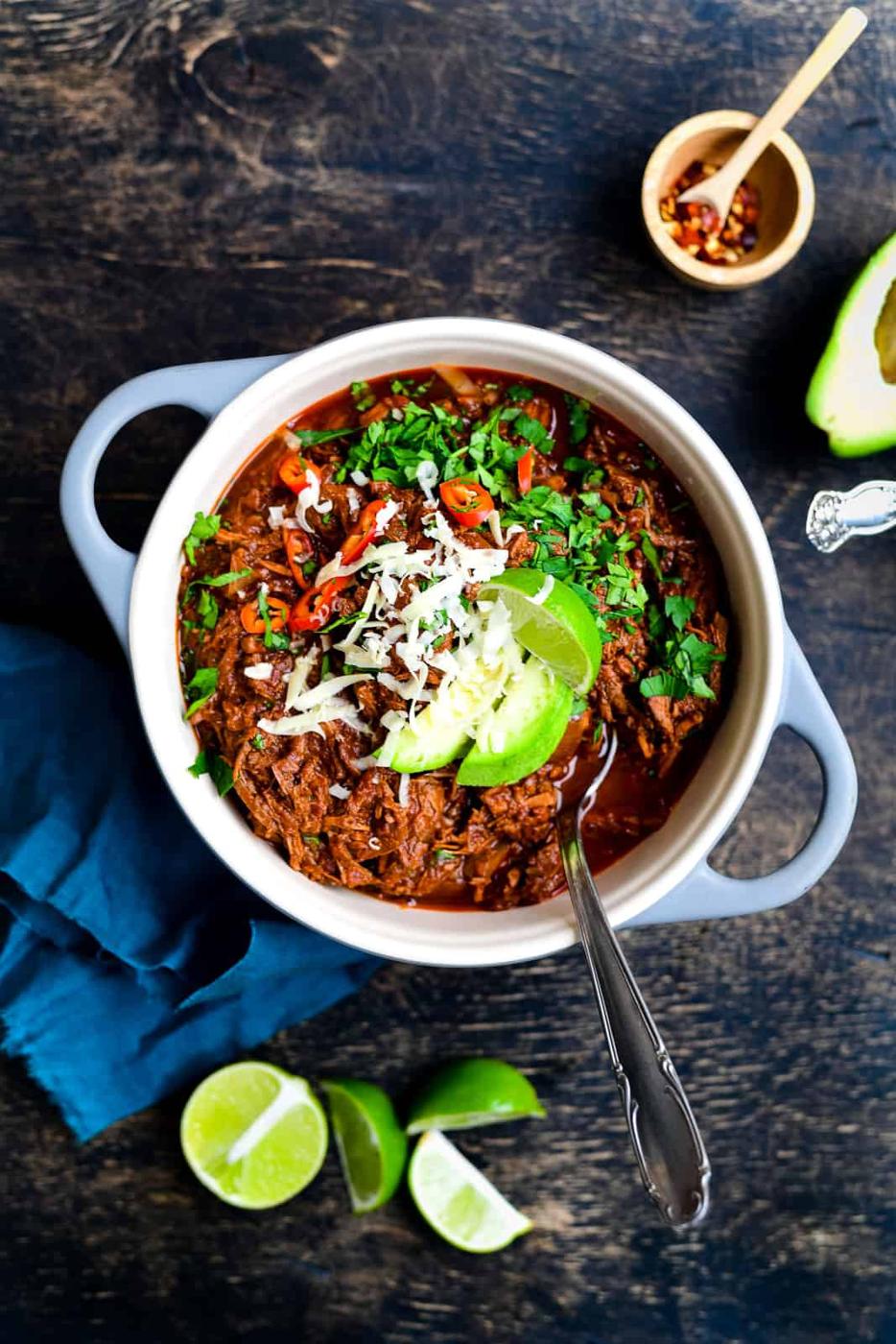 Slow Cooker Chunky Beef Chili