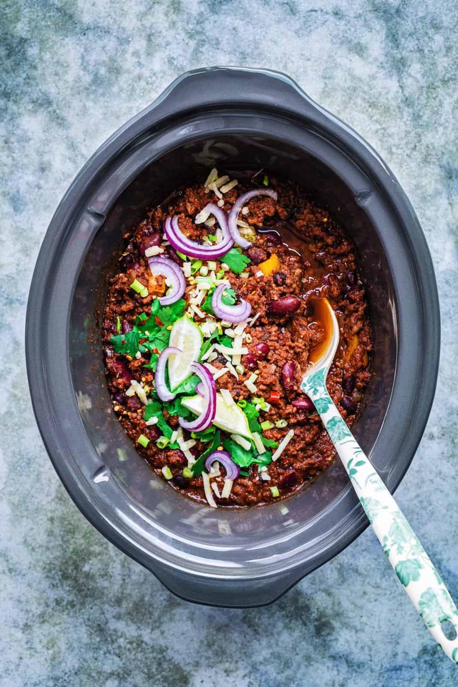 Slow Cooker Chilli Con Carne