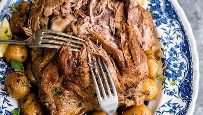 Greek Lamb Kleftiko (Slow Cooker or Oven)