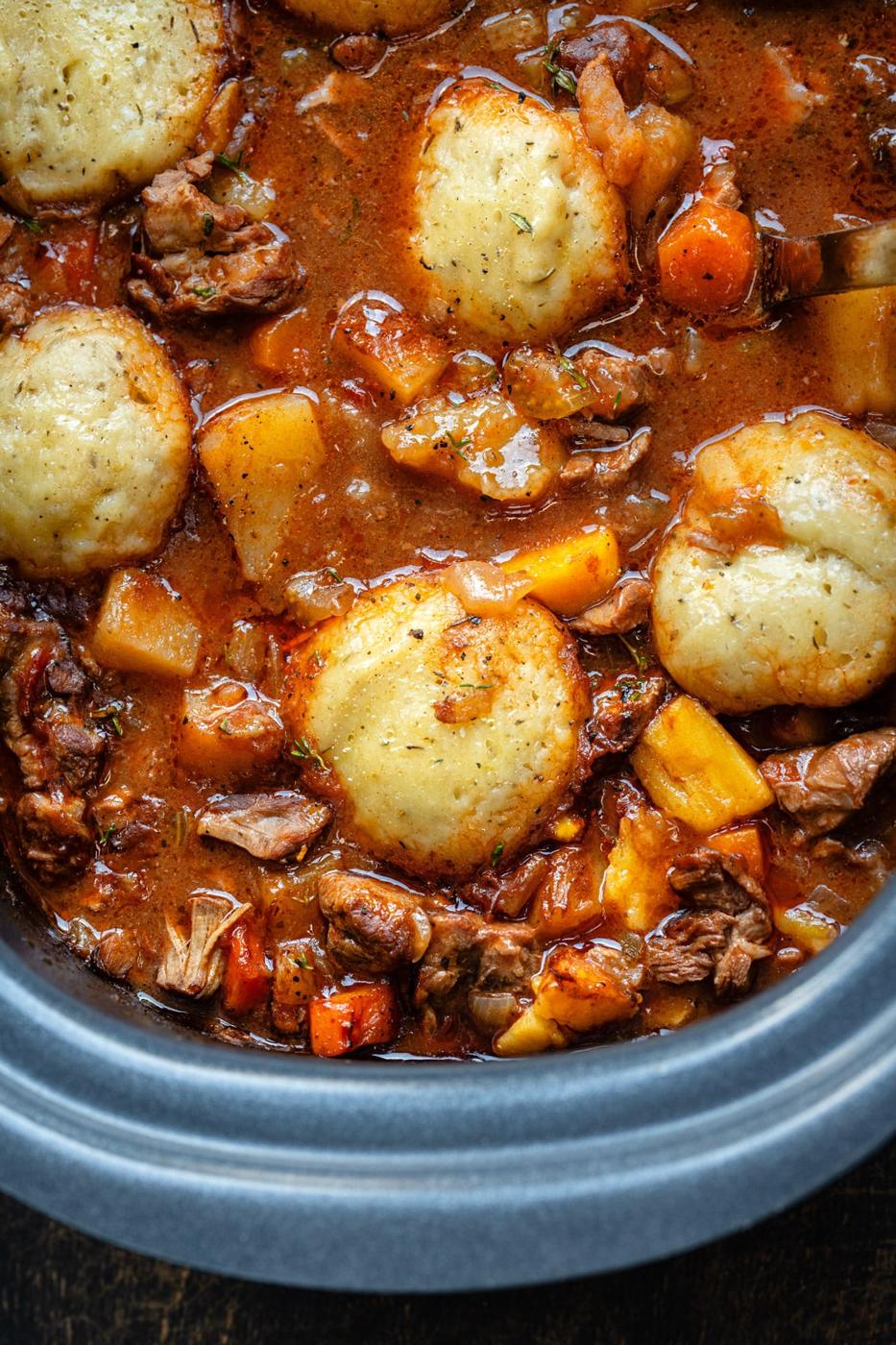 Slow Cooker Lamb Casserole