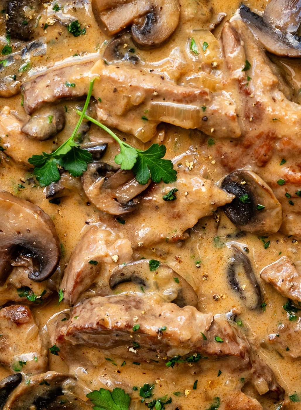 Slow Cooker Smothered Pork Chops