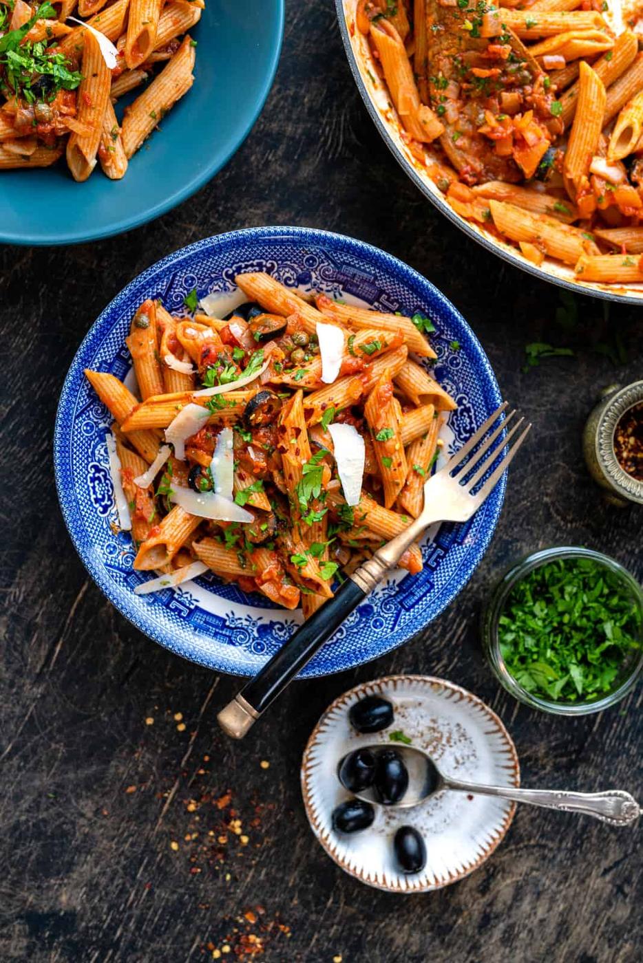 Penne Puttanesca