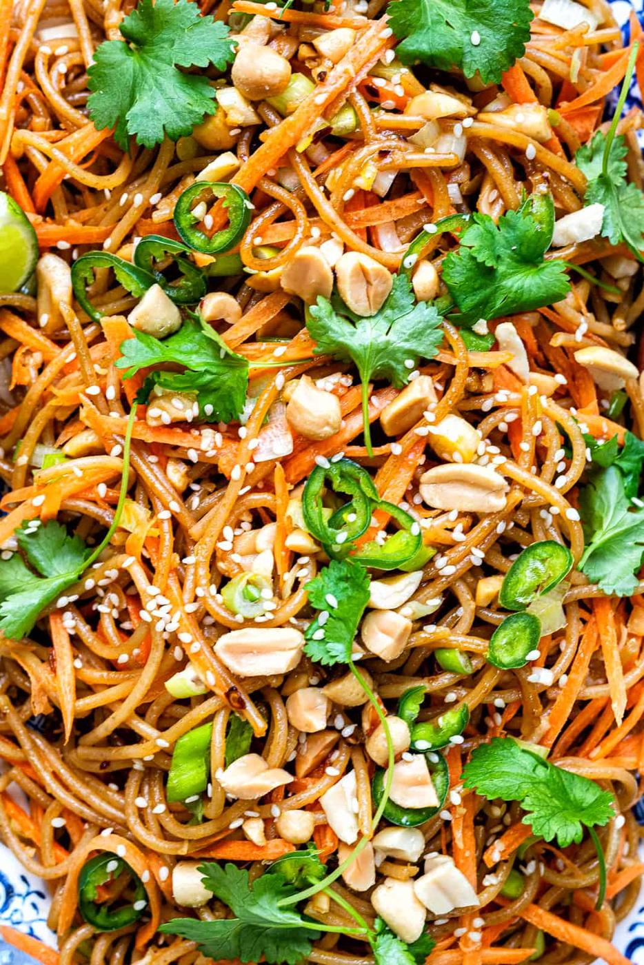 Spicy Peanut Noodles – ready in 20 minutes!