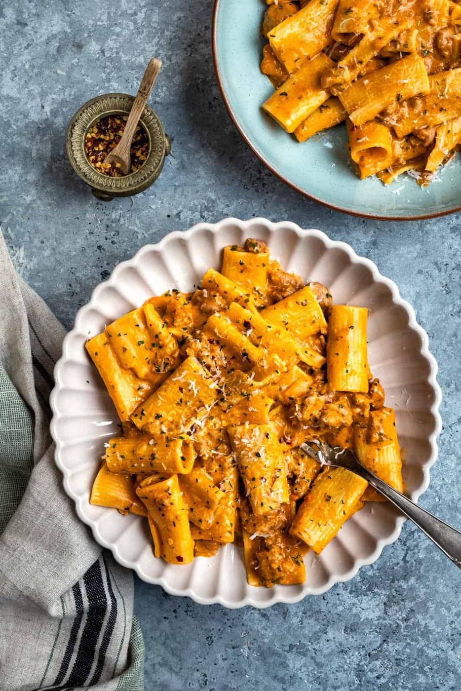 Spicy Sausage Pasta