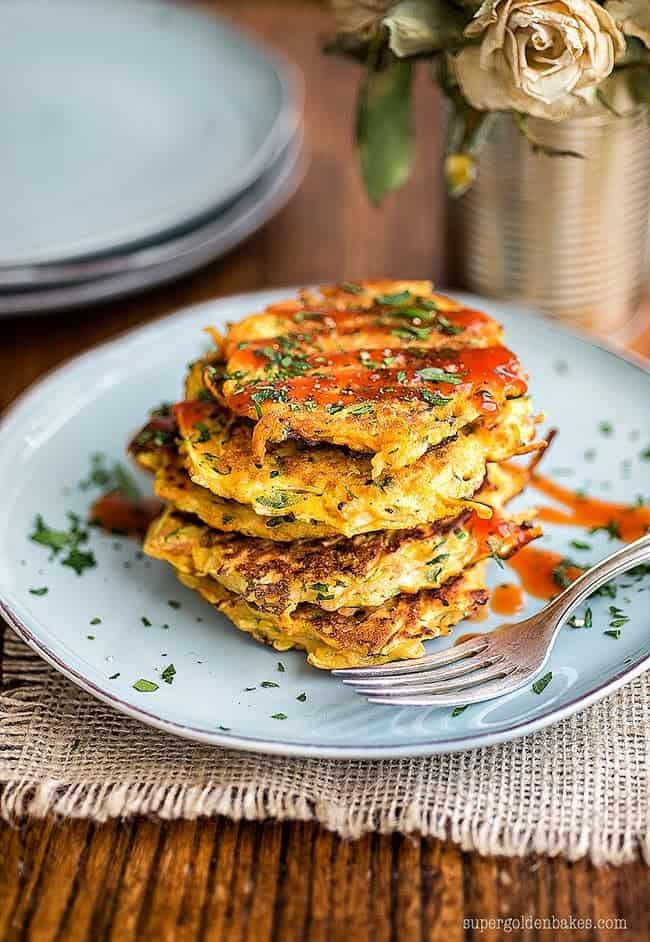 Spicy Vegetable Pancakes