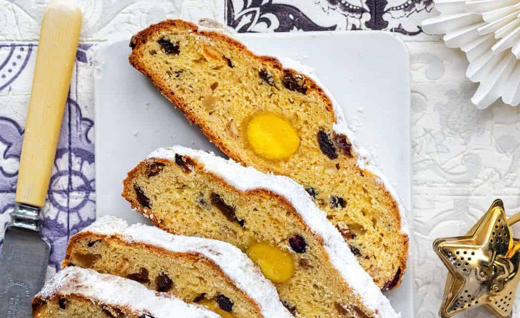 Christmas Stollen (German Christmas Bread)