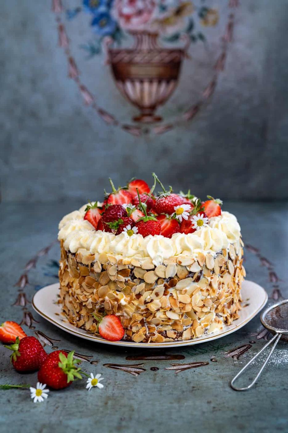 Strawberry Gateau