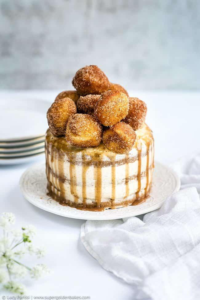 Sugar and Spice Cake with Mascarpone Frosting
