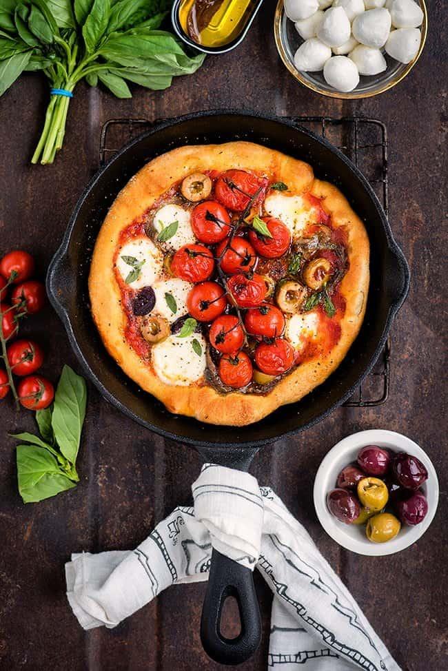 Three Delicious Ways with Skillet Pizza