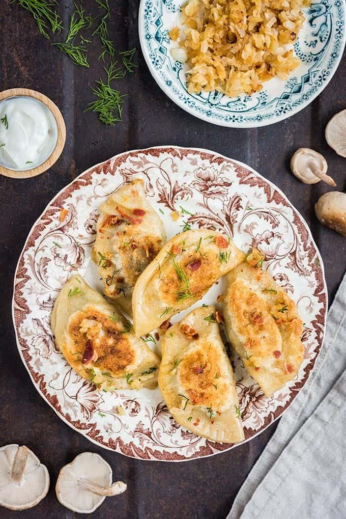 Traditional Polish Pierogi