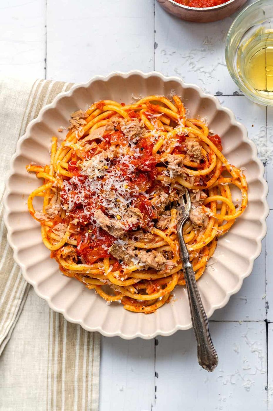 Canned Tuna Pasta
