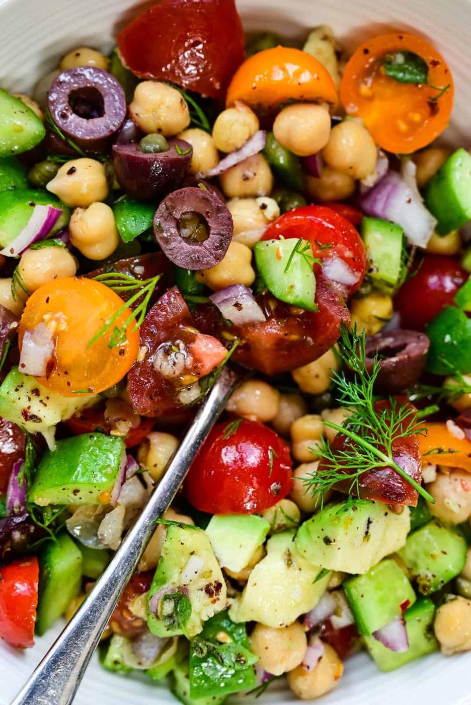 Vegan Chickpea Salad