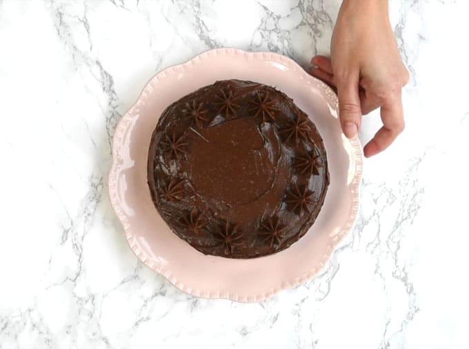 Vegan birthday cake