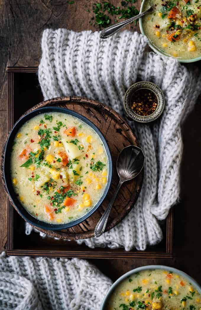 Vegan Corn Chowder