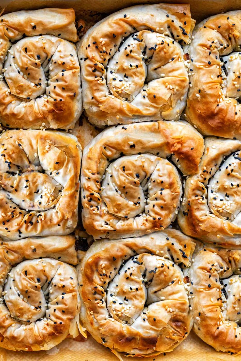 Vegetable pie with Squash and Spinach
