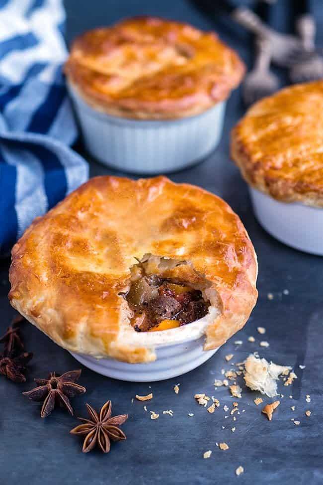 Vietnamese Beef Pot Pies