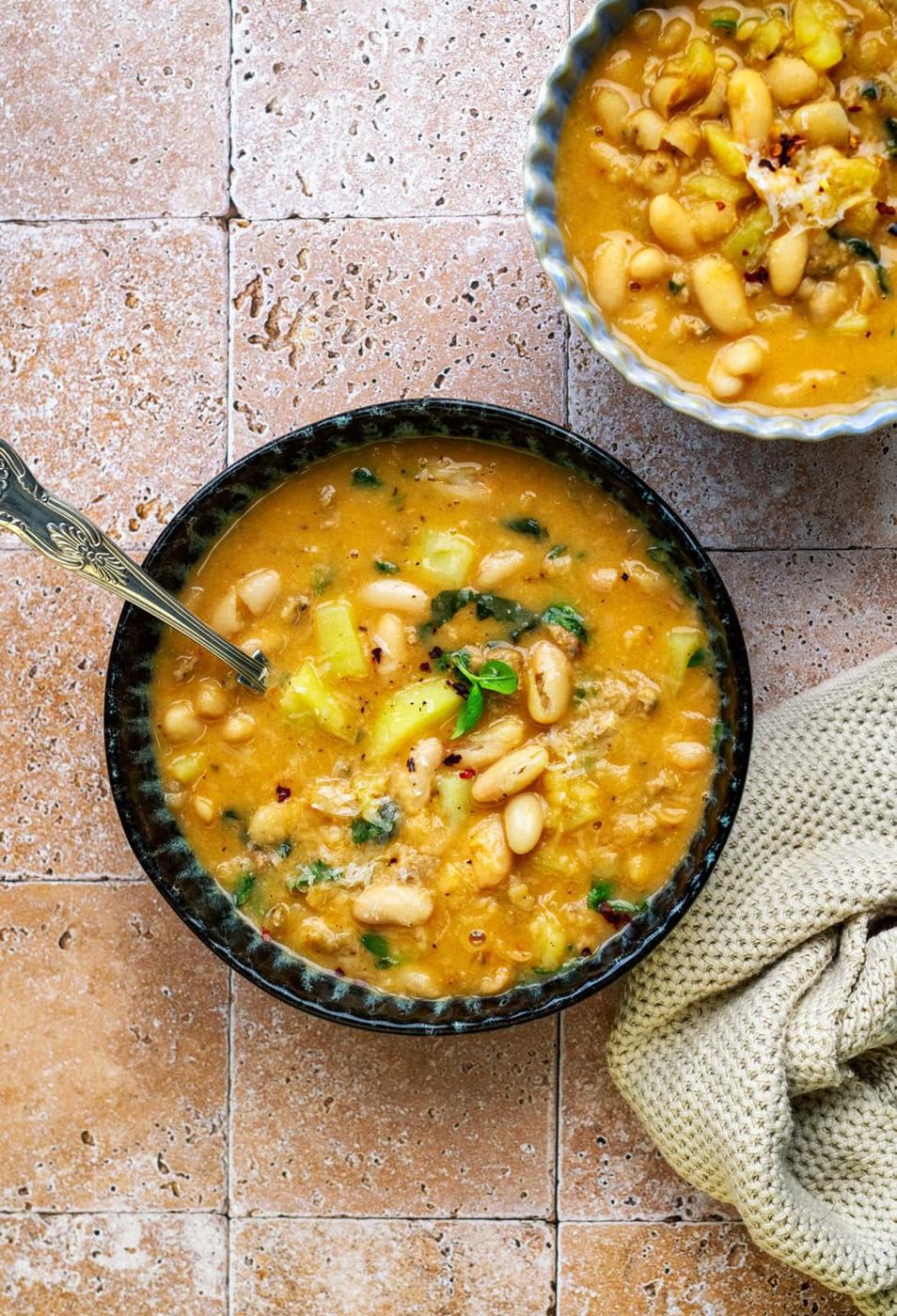 White Bean and Sausage Soup