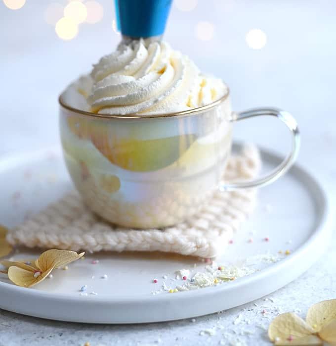 white hot chocolate